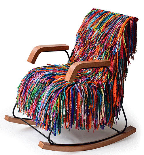 Rocking chair Katran-Collection by Sahi & Sarthak